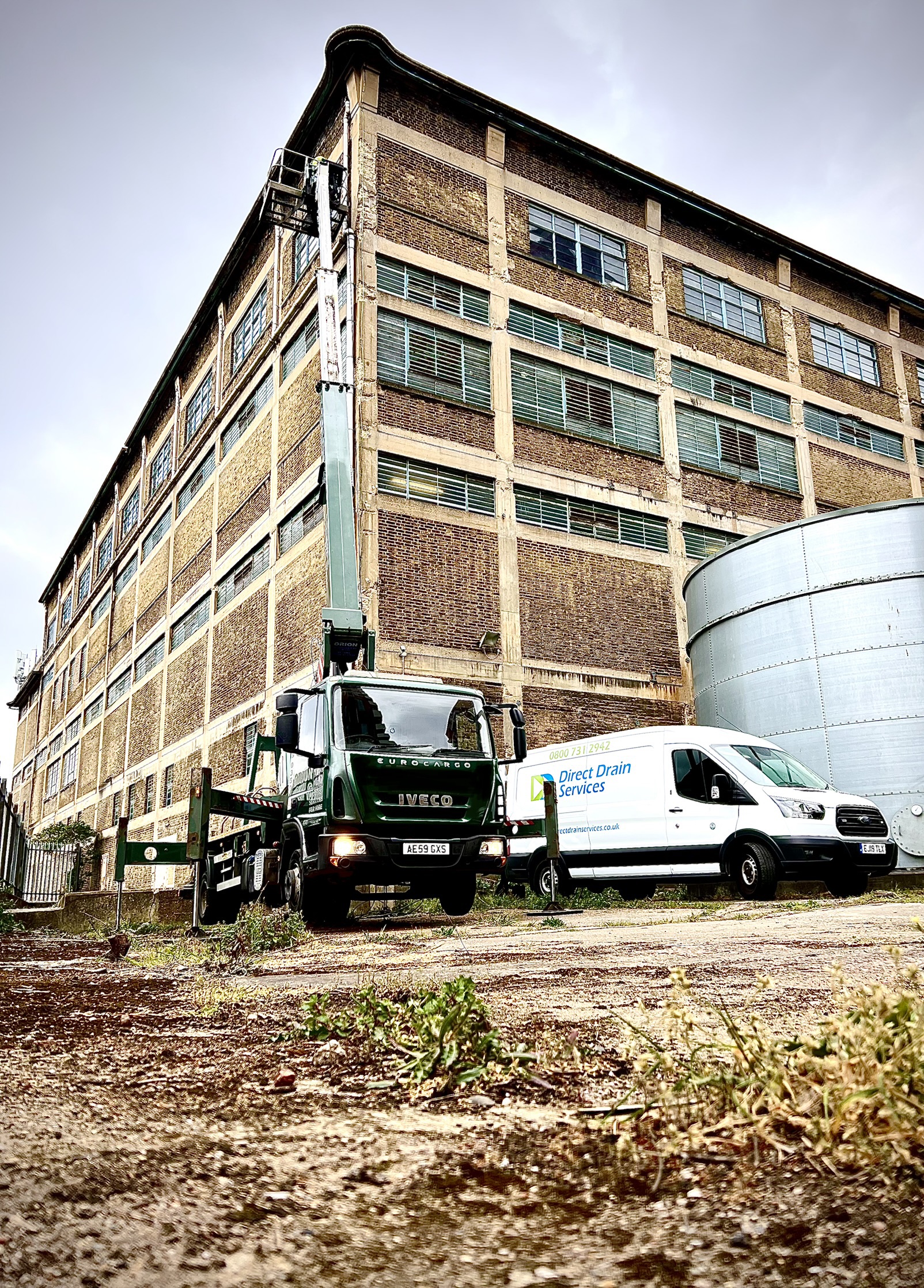 High Level Jet Washing Bow E3