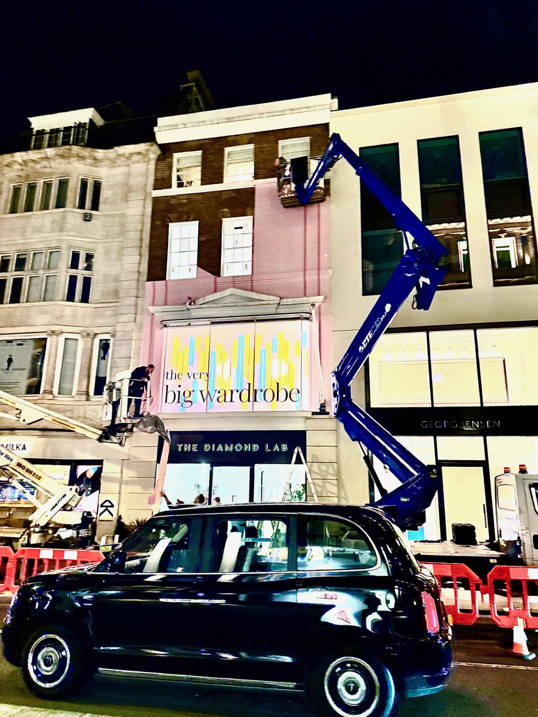 Very Pop-Up Installation New Bond St, Central London