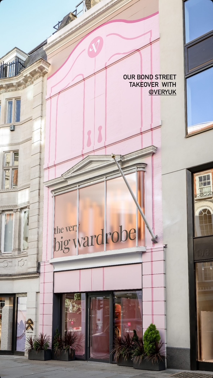 Very Pop-Up Installation New Bond St, Central London