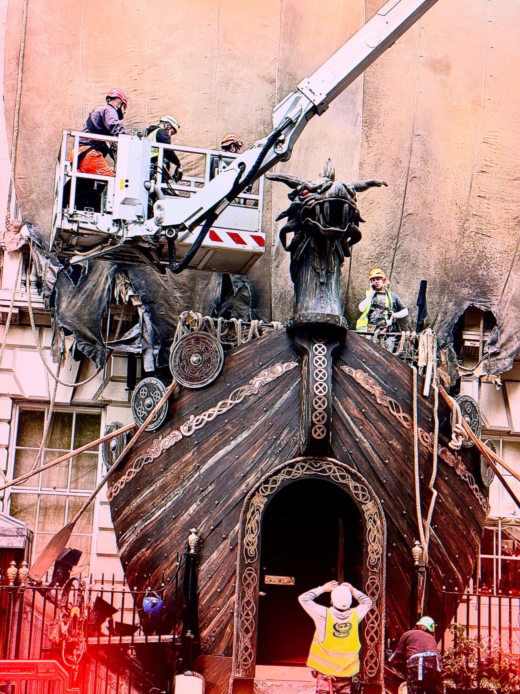 Annabels Viking Halloween Ship