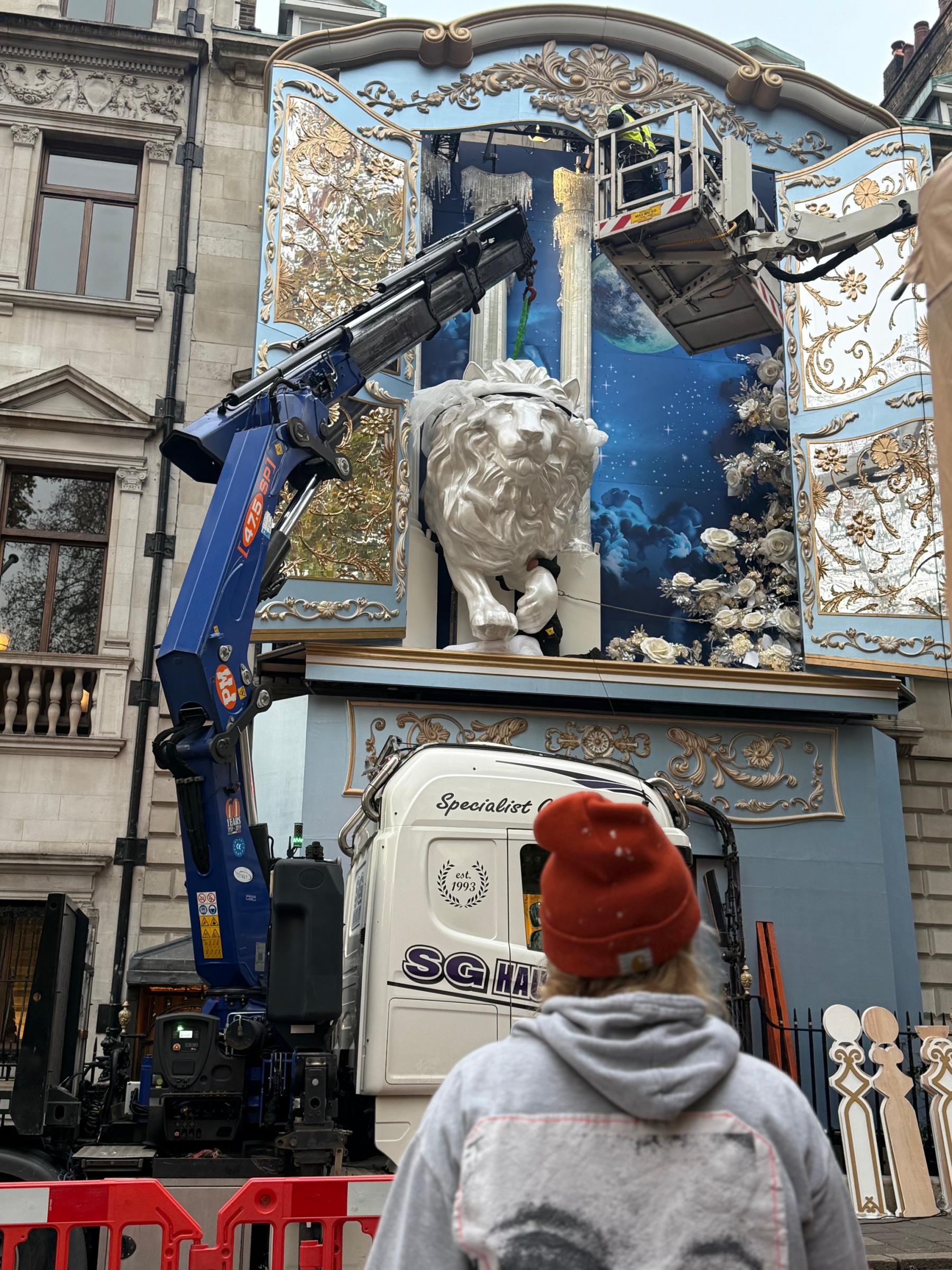 Annabel's Mayfair Winter Facade 2025 The Winter Wardrobe