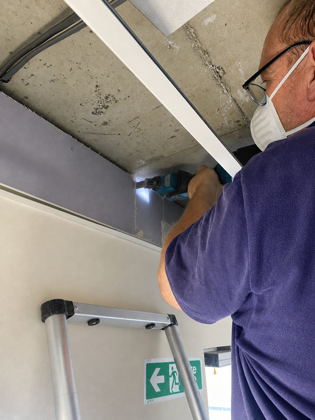Intrusive Fire Safety Surveys Complete access, inspection and reinstatement services for fire engineers, consultants, contractors and building owners